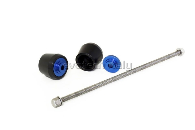 Afbeeldingen van Voorvorkslider Evotech Kawasaki Ninja 650 / Z650 '17- blauw