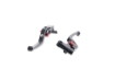 Afbeeldingen van Rem/koppelinghendelset opklapbaar Evotech Performance Triumph Speed Triple '11-'15