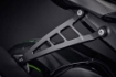 Afbeeldingen van Uitlaatsteun zwart Evotech Performance Kawasaki ZX6-R 636 ’19-21