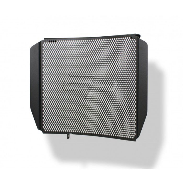 Afbeeldingen van Radiatorcover zwart Evotech Performance Triumph Daytona 675 '06-12