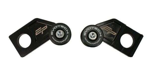 Afbeeldingen van Achterasspindle Met Paddock Stand Bobbins Evotech Performance Kawasaki ZX6R/636 '13-