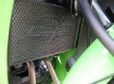Afbeeldingen van Radiatorcover zwart Evotech Performance Kawasaki Ninja 250R '08-13