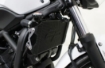 Afbeeldingen van Radiatorcover zwart Evotech Performance Honda NC700X '11-16