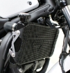 Afbeeldingen van Radiatorcover zwart Evotech Performance Honda NC750S '14-20