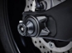 Afbeeldingen van Achterasspindle met Paddock Stand opname Evotech Performance Yamaha MT-07 '13-17