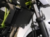 Afbeeldingen van Radiatorcover zwart Evotech Performance Kawasaki Z650 '17-