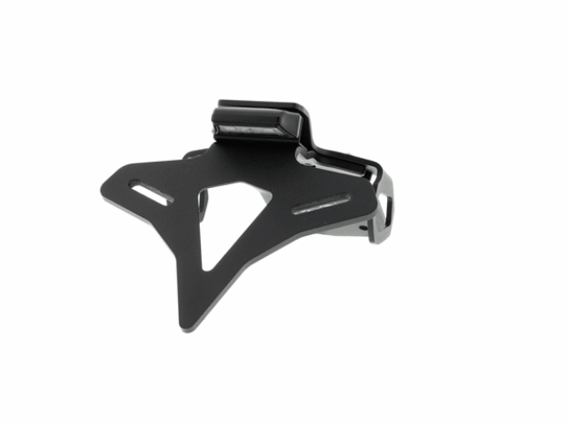 Afbeeldingen van Kentekenplaathouder Evotech Performance Kawasaki Ninja 650 '17-