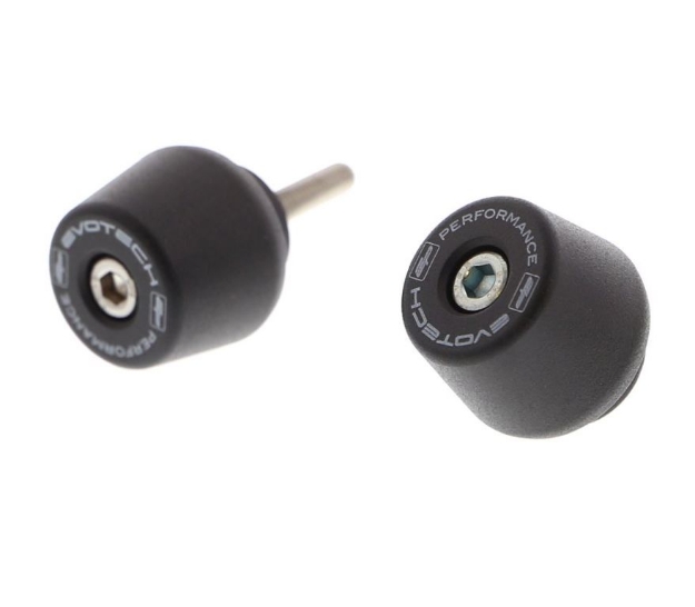 Afbeeldingen van Trillingsdempers (set) zwart Evotech Performance Honda CBR1000RR-R '20-