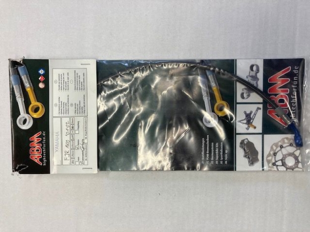 Afbeeldingen van Stahlflex remleiding achterrzijde Yamaha FJR1300 '01-02