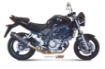 Afbeeldingen van MIVV Oval carbon demper met carbon cap (small) Suzuki SV650N/S/SR (ABS) '04-