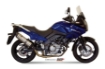 Afbeeldingen van MIVV Suono Steel Black RVS demper Suzuki DL650 V-Strom '07-11