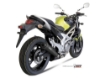 Afbeeldingen van MIVV X-Cone Black RVS demper Suzuki Gladius 650