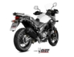 Afbeeldingen van MIVV Speed Edge black steel RVS demper Suzuki DL650 '17-