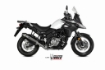 Afbeeldingen van MIVV Speed Edge black steel RVS demper Suzuki DL650 '17-