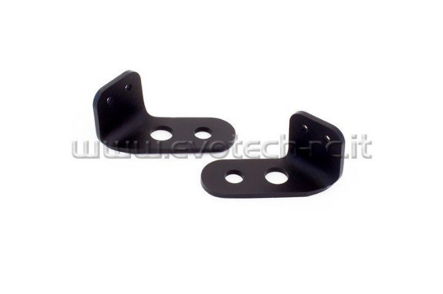 Afbeeldingen van Evotech kentekenplaatbeugeltjes voor montage originele Triumph Daytona/ Street Triple 675 '13- knipperlichten