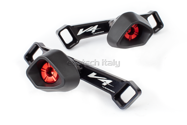 Afbeeldingen van Sliders Evotech Anti-Shock Aprilia RSV4 / Factory '09-