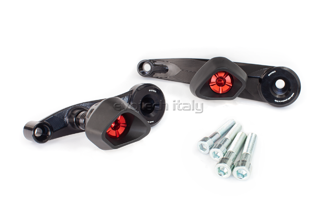 Afbeeldingen van Sliders Evotech Anti-Shock Yamaha MT-07 / XSR700