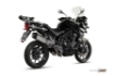 Afbeeldingen van MIVV Speed Edge black steel RVS demper Triumph Tiger Eplorer 1200 '12-