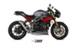Afbeeldingen van MIVV Ghibli RVS demper Triumph Speed Triple 1050 '16-