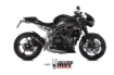Afbeeldingen van MIVV X-M5 zwart Triumph Speed Triple R / S / RS '18-20