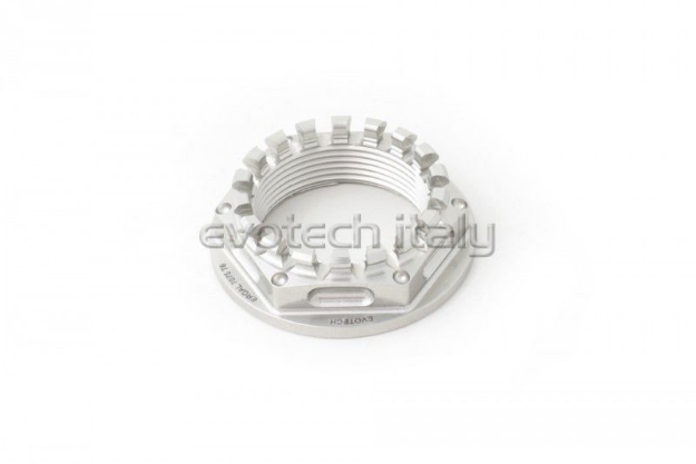Afbeeldingen van Achterasmoer aluminium Evotech TB-007-Zilver