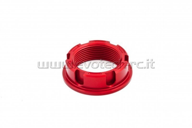 Afbeeldingen van Swingarmmoer Yamaha R6 '06- (rechts) Evotech TB-011-Rood