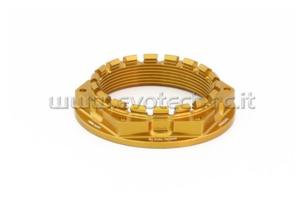 Afbeeldingen van Achterwielmoer aluminium Evotech KTM 1290 Superduke (TB-024AW)-Goud