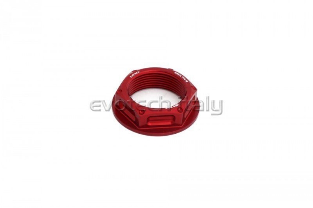 Afbeeldingen van achterwielmoer aluminium Evotech TB-026-Rood