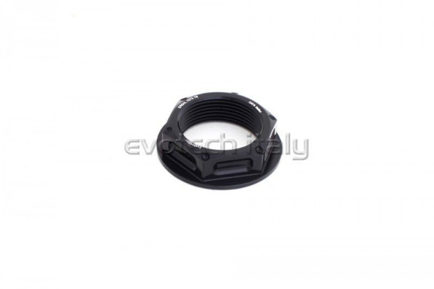 Afbeeldingen van achterwielmoer aluminium Evotech TB-026-Zwart