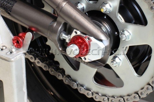 Afbeeldingen van Kettingspanners Kawasaki Versys 1000 '12-'15-Zilver