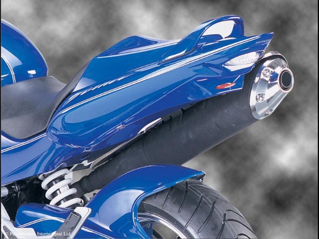 Afbeeldingen van Tailguards LED light zwart Honda CB600F 2003-2006