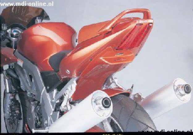 Afbeeldingen van Tailguard standaard zwart Suzuki SV1000N / SV1000S / SV650N / SV650S 2003-2007