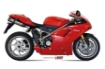 Afbeeldingen van MIVV Suono Steel RVS dempers Ducati 848 '98-