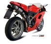 Afbeeldingen van MIVV Suono Steel RVS dempers Ducati 848 '98-
