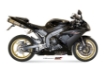 Afbeeldingen van MIVV Suono Steel Black RVS dempers Yamaha R1 '04-'06