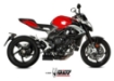 Afbeeldingen van MIVV Speed Edge steel black RVS MV Agusta Brutale 800RR '17-20
