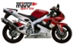 Afbeeldingen van MIVV Oval Classic titanium demper (small) Yamaha R1 '98-'01