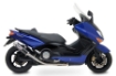 Afbeeldingen van MIVV compleet systeem met carbon GP demper Yamaha T-MAX 500 '01-'07