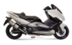 Afbeeldingen van MIVV Suono Steel Black RVS compleet systeem Yamaha T-MAX 500 '08-'11