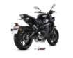 Afbeeldingen van MIVV systeem met Suono RVS demper Yamaha MT-09 '13-20
