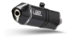 Afbeeldingen van MIVV compleet systeem met Speed Edge black steel RVS demper Yamaha X-MAX 400 '13-