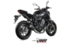 Afbeeldingen van MIVV 2-1 systeem met MK3 carbon Yamaha MT-07 '21-