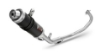 Afbeeldingen van MIVV compleet 1-1 systeem met carbon GP demper Yamaha MT-125 '15-/ YZF-R125 '14-