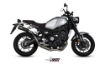 Afbeeldingen van MIVV 3 in 1 RVS systeem met zwarte high level Ghibli demper Yamaha XSR900 '16-20