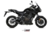 Afbeeldingen van MIVV 2 in 1 systeem met Speed Edge black steel RVS demper Yamaha Tracer '16-