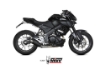 Afbeeldingen van MIVV systeem met GP PRO black demper Yamaha MT-125 '20-