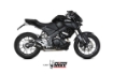 Afbeeldingen van MIVV systeem met MK3 carbon Yamaha MT-125 '20-