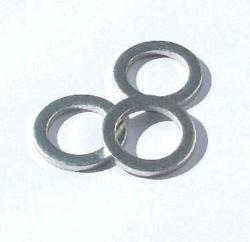 Afbeeldingen van Aluminium dichtring M10x15x1,5