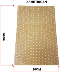 Afbeeldingen van Racing grip transparant stickervel 20x30cm