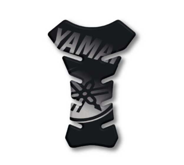 Afbeeldingen van Tankpad zwart met Yamaha logo